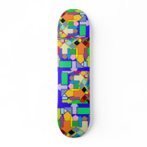 Geometric Skateboard