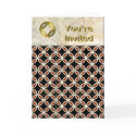Geometric Tiles  Invite cards