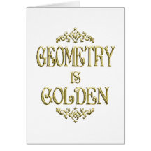 GEOMETRY is Golden Greeting Card