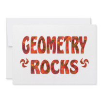 GEOMETRY ROCKS PERSONALIZED ANNOUNCEMENTS