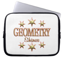 Geometry Shines Computer Sleeve