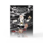 Geordie Christmas Card Santa And Little Elves