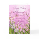 Geordie - Hinney Birthday Card For Special Lady
