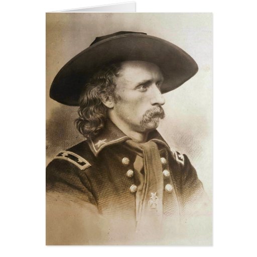 George Armstrong Custer circa 1860s Greeting Card