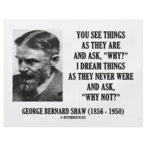 George B. Shaw Dream Things Never Were Why Not?