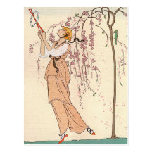 George Barbier Afternoon Play Dress Post Cards