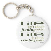 George Bernard Shaw Quote Key Chains