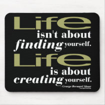 George Bernard Shaw Quote Mouse Pads