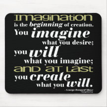George Bernard Shaw Quote Mousepad