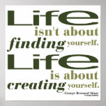 George Bernard Shaw Quote Poster