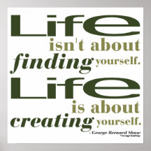 George Bernard Shaw Quote Poster