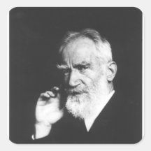 George Bernard Shaw Stickers