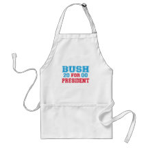 George Bush 2000 Retro Aprons