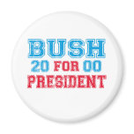 George Bush 2000 Retro magnets