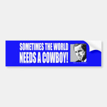 George Bush Bumper Sticker