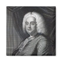 George Frederic Handel, engraved by Thomson Magnet
