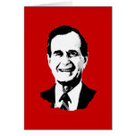 George H.W. Bush Gear Greeting Card