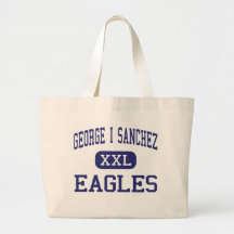 George I Sanchez - Eagles - High - Houston Texas Tote Bags