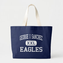 George I Sanchez - Eagles - High - Houston Texas Bag