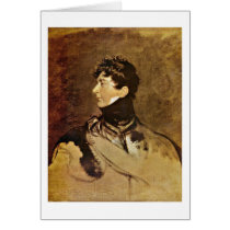 George Iv As Prince Regent By Sir Thomas Lawrence Greeting Card