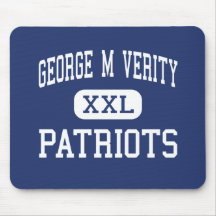 George M Verity Patriots Middle Ashland Mousepad