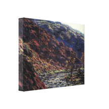 George of the Petite Creuse by Claude Monet Canvas Prints