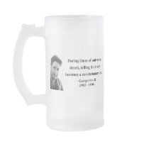 George Orwell Quote 1b Mugs