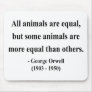George Orwell Quote 3a Mousepad