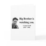 George Orwell Quote 5b Greeting Card