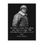George Patton and Quote Postcard