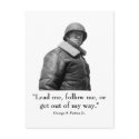 George Patton and Quote postcards