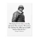 George Patton and Quote postcards