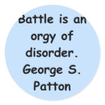george s patton quote sticker