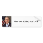 George W. Bush bumper stickers