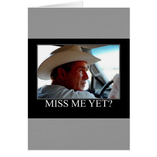 George W. Bush Card