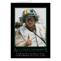 George W Bush Demotivational Card