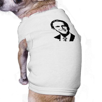 George W. Bush Dog Clothing by Politicaltshirts