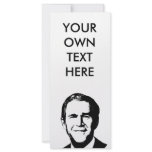 George W Bush Gear rack cards