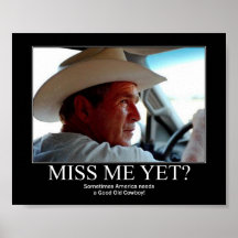 George W. Bush Poster