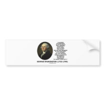 George Washington Actions Not Words True Criterion