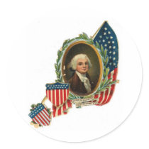 George Washington and Flags