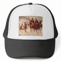 George Washington and Lafayette at Valley Forge Mesh Hat