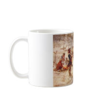 George Washington and Lafayette at Valley Forge Coffee Mugs