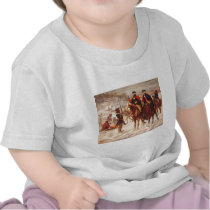 George Washington and Lafayette at Valley Forge Tees