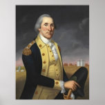 George Washington At Princeton Print