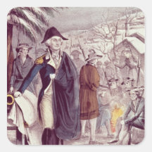 George Washington at Valley Forge Stickers