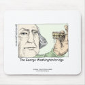 George Washington Bridge Funny Mouse Pad mousepads