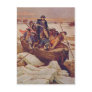 George Washington Crossing the Delaware River Postcard