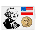 George Washington Greeting Card