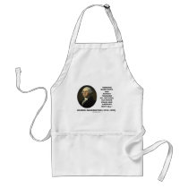 George Washington Observe Good Faith Justice Quote Apron